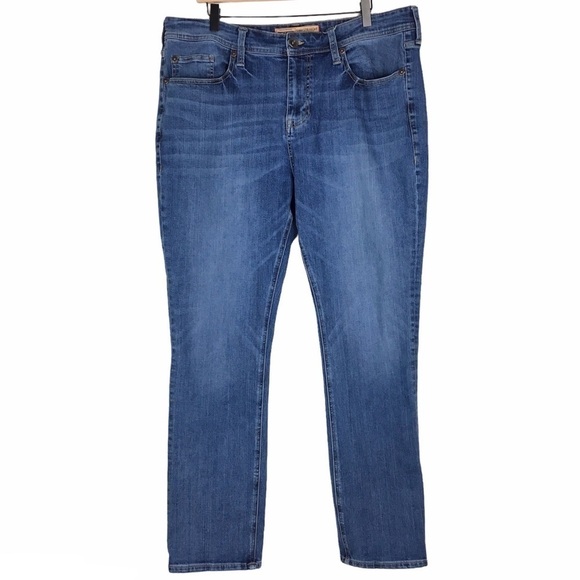 SEVEN7 Jeans Slim Straight Fit Medium Wash Stretch Premium Denim Size 38 x 32 - Picture 1 of 11